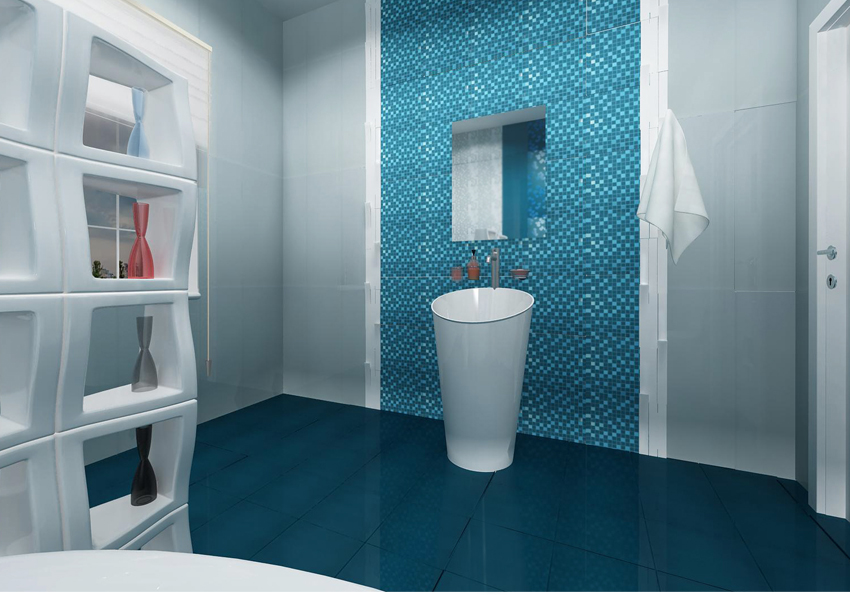 Bathroom Design Idea "Modern" - washblow.